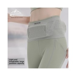 Large Capacity Sports Waist Pack for Running Cycling - Breathable Anti-Slip Design