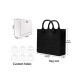Reusable EVA Tote Bag with DIY Decorative Charms – Waterproof Beach Bag for Women