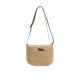 Large Capacity Woven Straw Tote Bag with Zipper | Handmade Crossbody Beach Bag for Women
