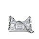 Luxury Quilted Nappa Leather Chain Shoulder Bag | Cloud Pillow Crescent Hobo Bag