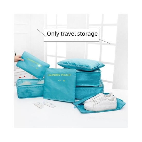 Premium Travel Organizer Set: 6-Piece & 7-Piece Packing Cubes for Luggage & Suitcase