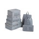Premium Travel Organizer Set - 7-Piece Thickened Luggage Packing Cubes for Clothes & Accessories