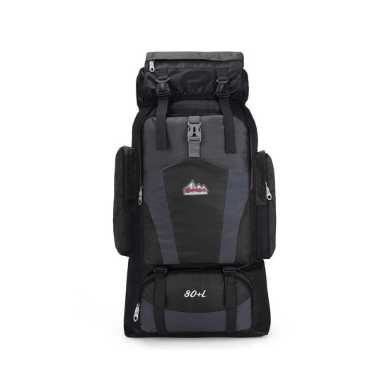 80L Large Capacity Hiking Backpack for Outdoor Travel and Trekking