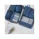 7-Piece Travel Organizer Set: Packing Cubes for Clothes, Underwear & Toiletries