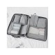 7-Piece Travel Organizer Set: Packing Cubes for Clothes, Underwear & Toiletries