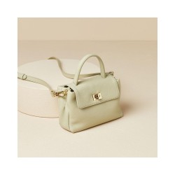 Vintage Minimalist Crossbody Phone Bag for Women – Genuine Top-Layer Leather Shoulder Bag, Handy Mini Purse with Adjusta