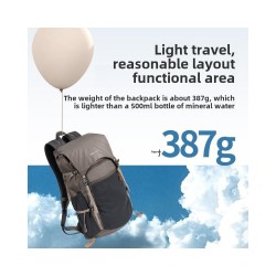 Ultralight Foldable Waterproof Hiking Backpack – Large Capacity Flip-Top Summit Pack for Outdoor Trekking & Travel