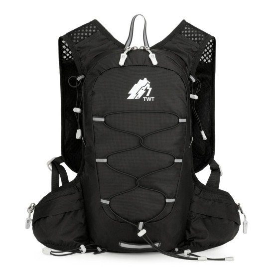 Large Capacity Lightweight Nylon Hiking Backpack for Outdoor Sports, Travel, and Cycling