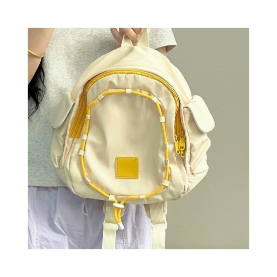 Adorable Goose-Yellow Cartoon Backpack for Kids | Lightweight School Bag with Cute Campus Style | Water-Repellent & Easy