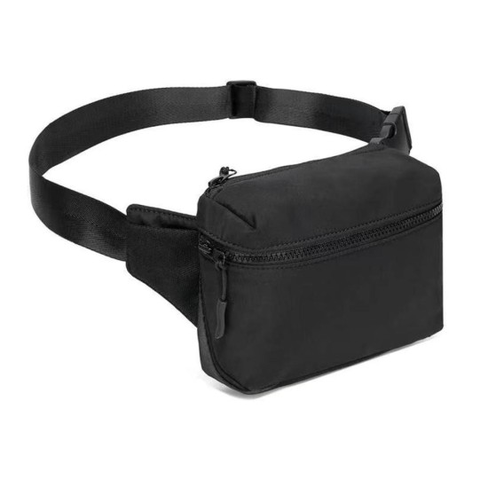 Men Ergonomic Storage Waist Bag Weatherproofed Cycling Hiking Waist Pack