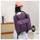 Rolling Wheel Travel Duffel Bag | Detachable Wheels, Backpack Straps, Foldable & Expandable Carry-On Luggage