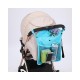 Stroller Organizer Bag - Expandable Storage Pouch for Diapers, Toys & Essentials