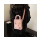 EVA Mesh Beach Bag, Waterproof Crossbody Phone Purse, Cute Jelly Shoulder Bag for Women
