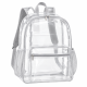 Clear TPU Jelly Backpack for Students, Large Capacity Waterproof School Bag